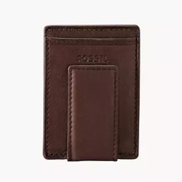 Fossil Ingram leather magnetic multicard wallet - Picture 3 of 6